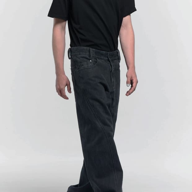 MPa DRIFT DENIM PANTS (BLACK)