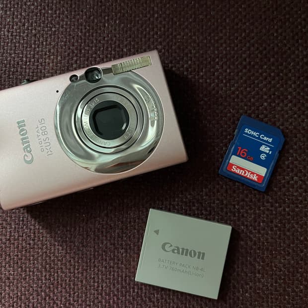 캐논 익서스 80is 핑크