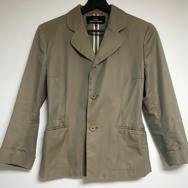 꼼데가르송 트리콧 블레이저