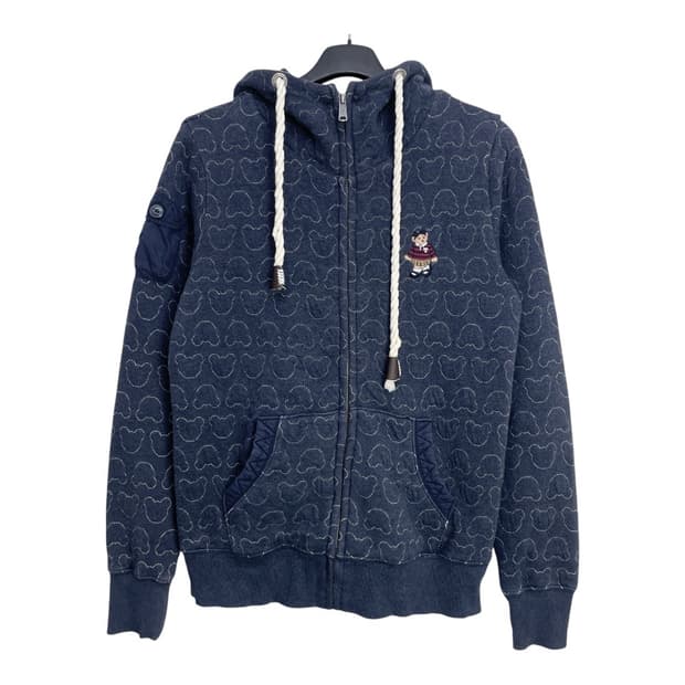 티니위니 자수베어 기모 후드집업 FL