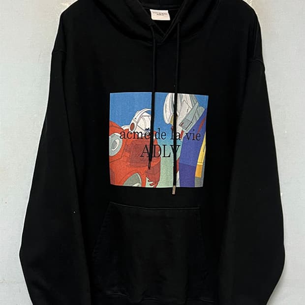 아크메드라비 후드맨투맨 오버핏 겨울 XL 105 2사이즈 