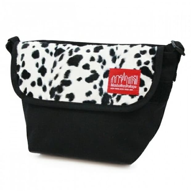 빈티지 맨하탄 포티지 미니 메신저백 크로스백 레오파드