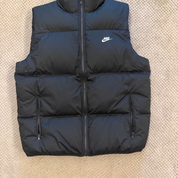 나이키 조끼패딩