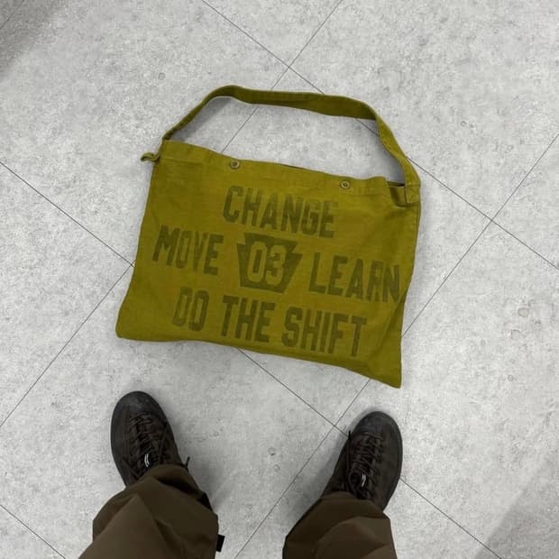 [미개봉 새상품] 컬렉트 피시스 CML 메신저 백