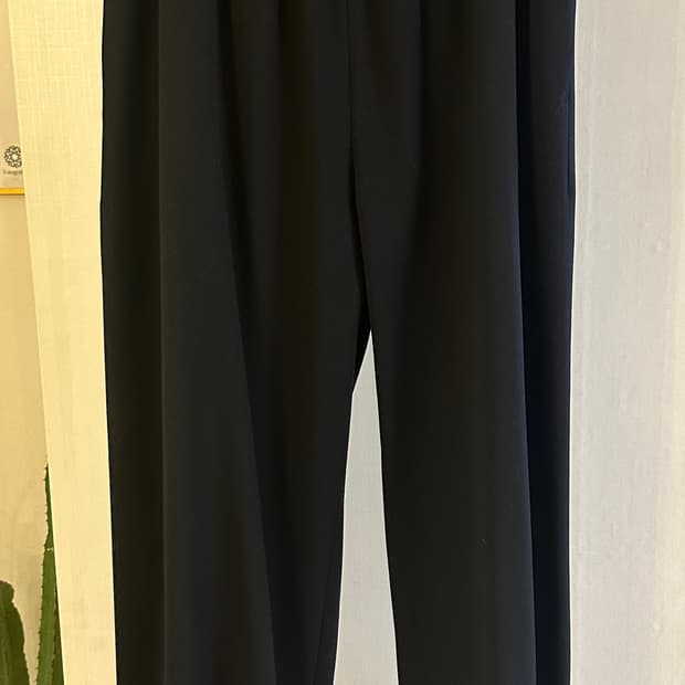 스탠드얼론 울 조거 팬츠 블랙 (M)