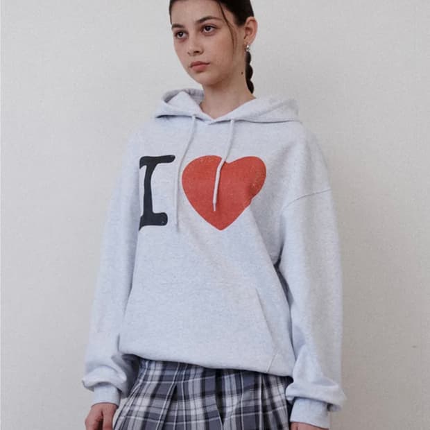 리트리버클럽 아이러브 후드티