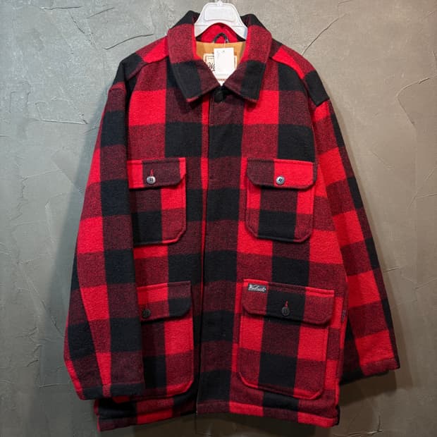 [M] WOOLRICH 울리치 타탄 체크 울자켓