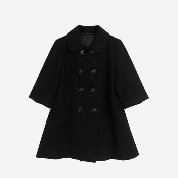 Benefit 더블버튼 하프코트 떡볶이 일본빈티지리즈리사스나이델엑시즈팜