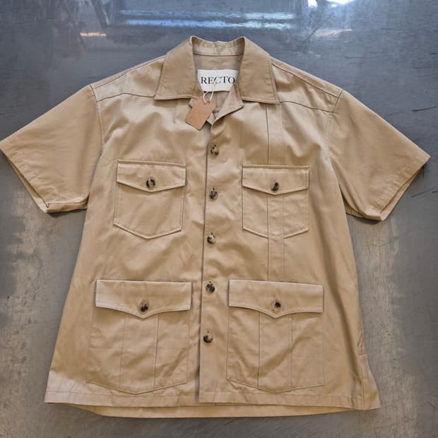 24ss RECTO MATT 멀티 포켓 셔츠