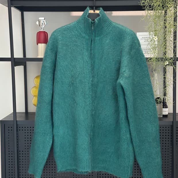 니들즈 울 모헤어 가디건