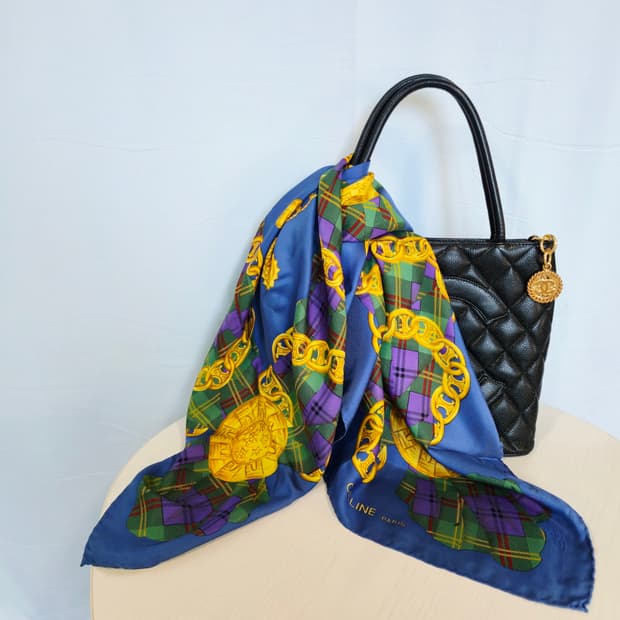 CELINE 셀린느 스카프 (86cm) [BCFS11735-102-04]