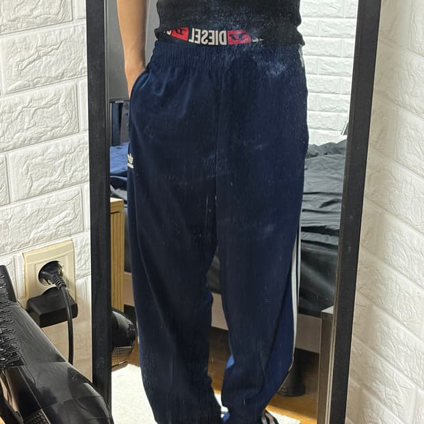 아디다스 파이어버드 트랙 팬츠 인디고컬러 XL