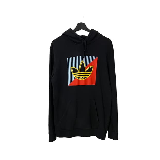 아디다스 파이어버드 프린팅 후드티