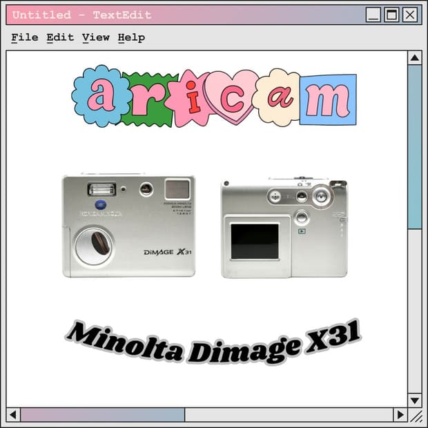 🍼밀키+피치!🍑)Minolta Dimage X31 미놀타 디미지x31