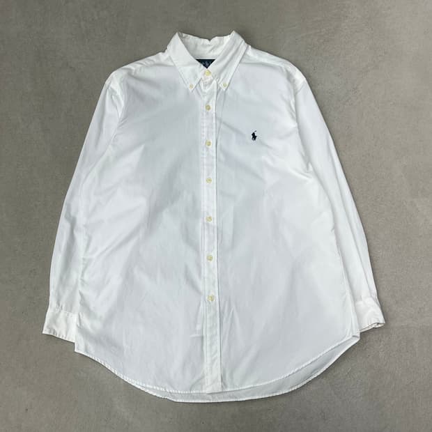 폴로 랄프로렌 화이트셔츠 s09516