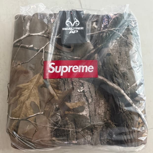 슈프림 박스 로고 후드 카모 L