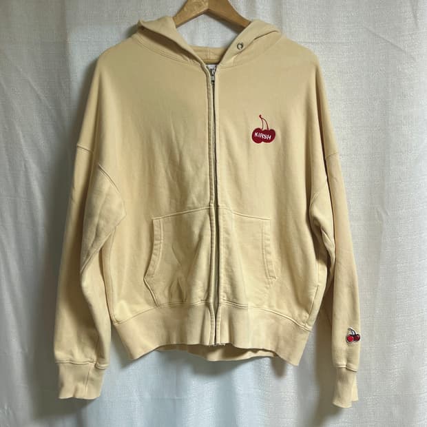 공용 키르시 오버핏 후드집업 후드티 XL