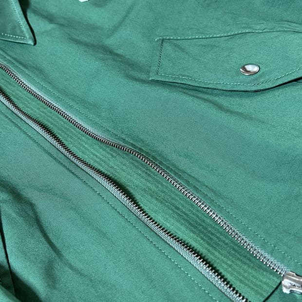 라코스테 해링턴 그린재킷