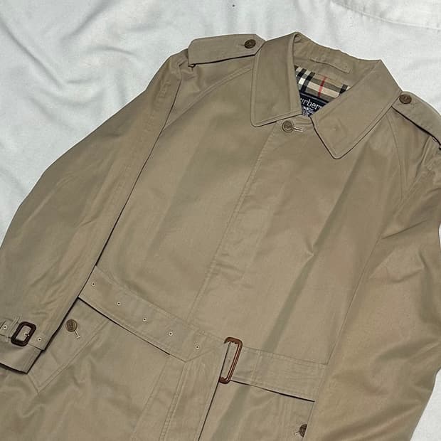 버버리 싱글 트렌치 코트