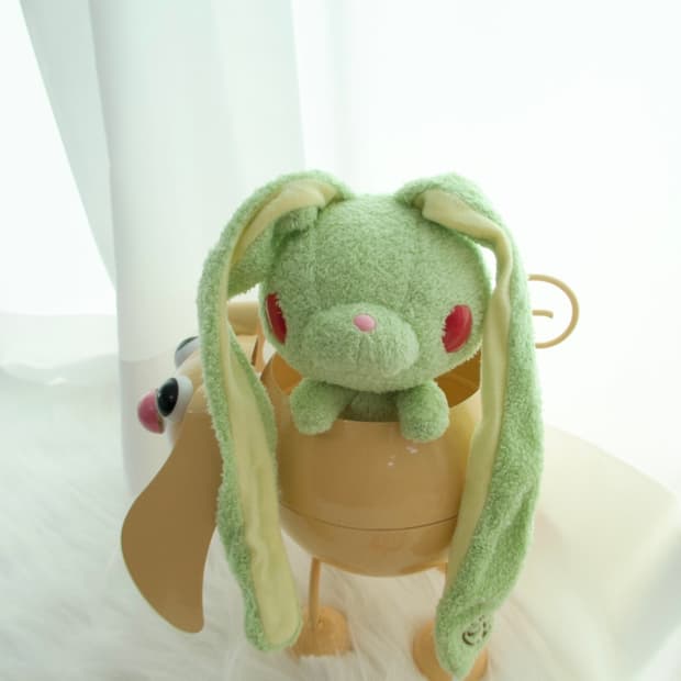 범용토끼 그린 키링