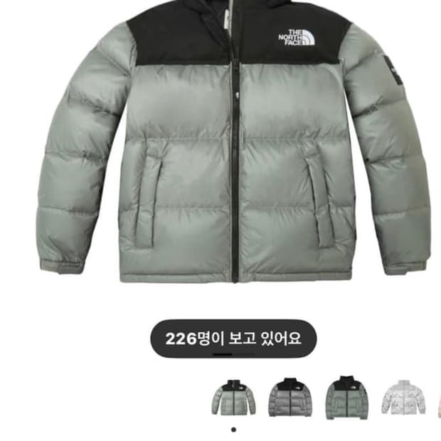 노스페이스 눕시 라이트카키 팝니다