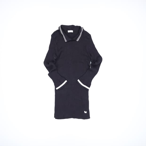 95 아가타 여성 카라 니트 0407H1