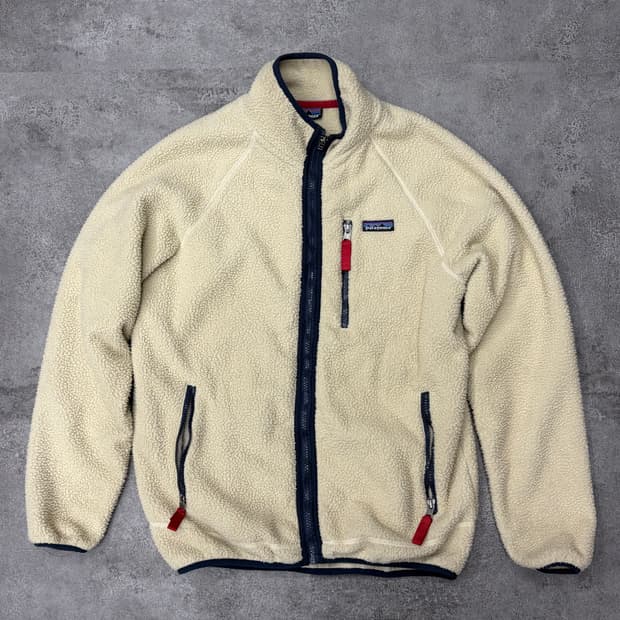 파타고니아 레트로 파일 자켓 아이보리