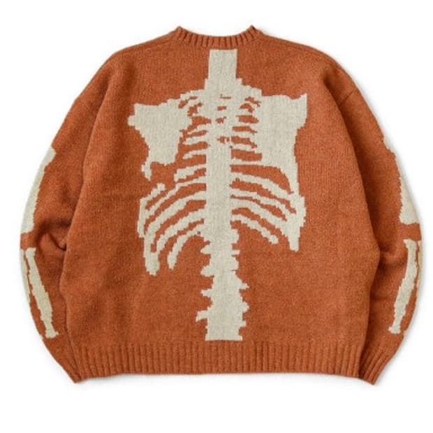 [1] 캐피탈 본 니트 오렌지