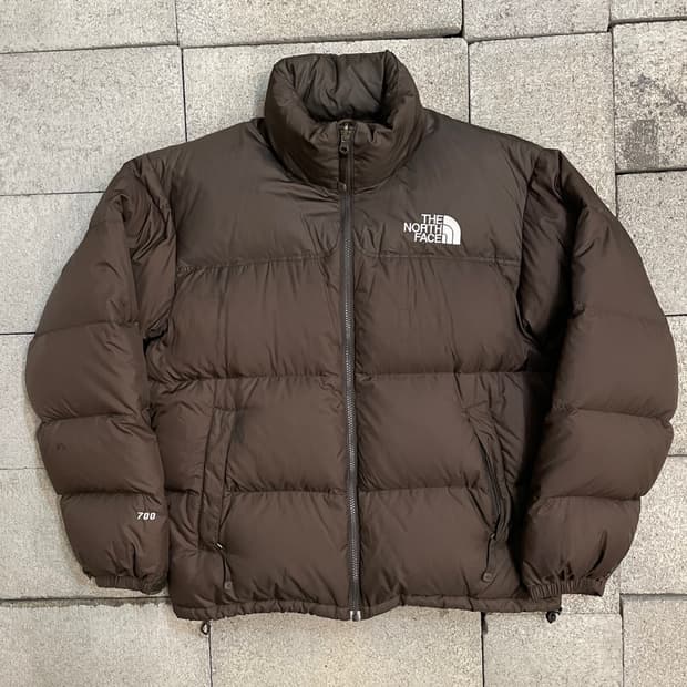 노스페이스 OG 브라운 눕시 패딩
