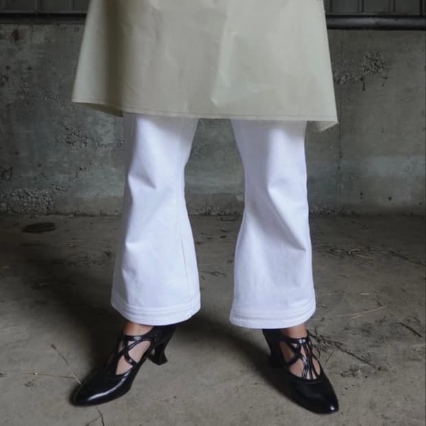에옹쓰 팬츠 Inner Legs Cotton Pants