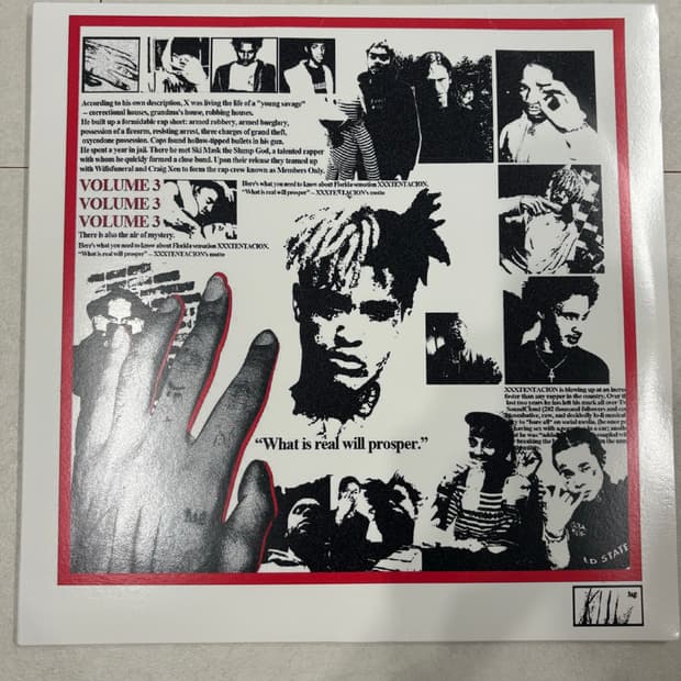 XXXTENTACION - Members Only, Vol.3 LP