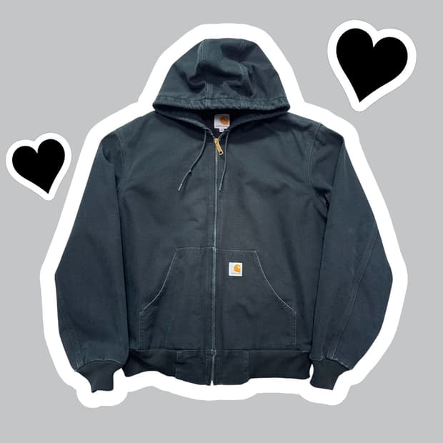 칼하트 j131BLK 덕 엑티브자켓