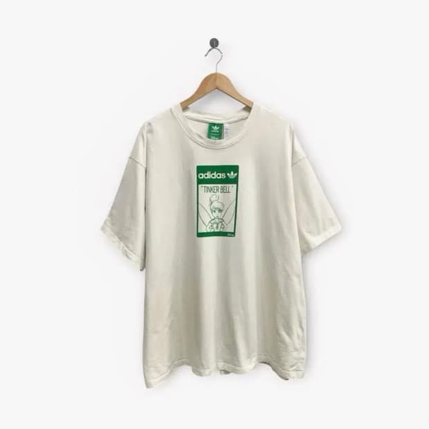 아디다스 x 디즈니 팅커벨 티셔츠 2XL
