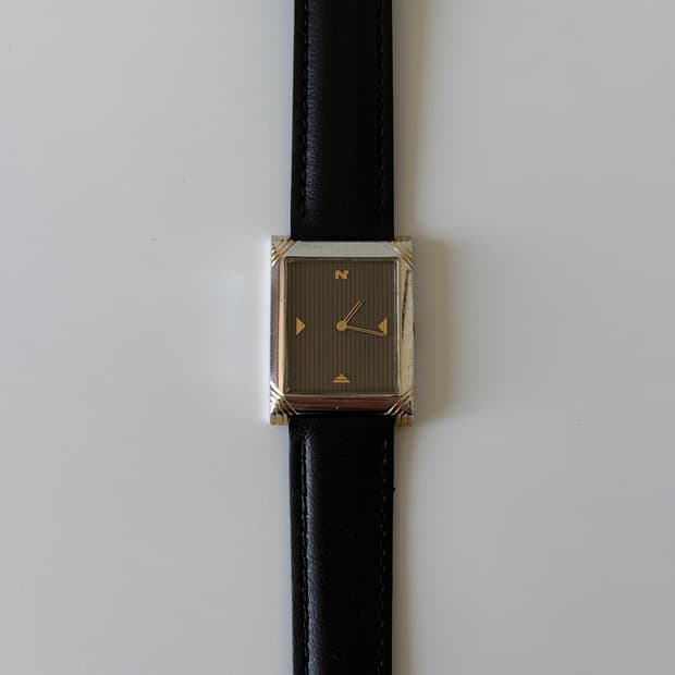 1980s Ninaricci Stripe Ladies Quartz