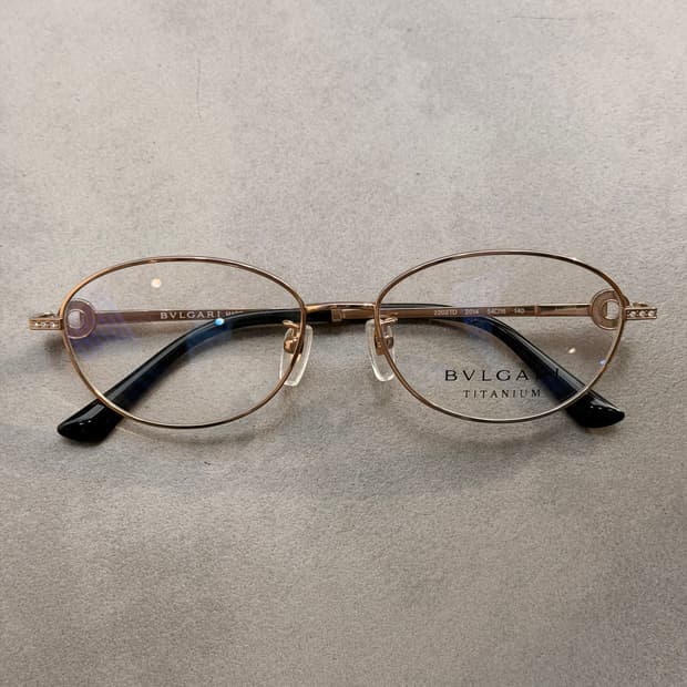 BVLGARI 불가리 큐빅 메탈 안경 2202TD
