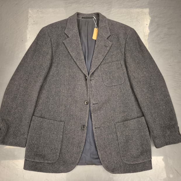 휴고보스 앙고라 램스울 자켓