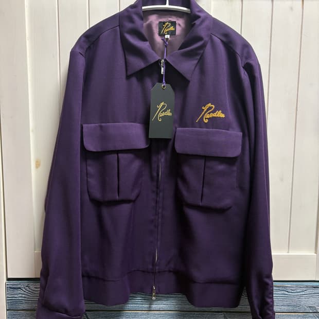 니들스 레이온 집업 자켓 s사이즈