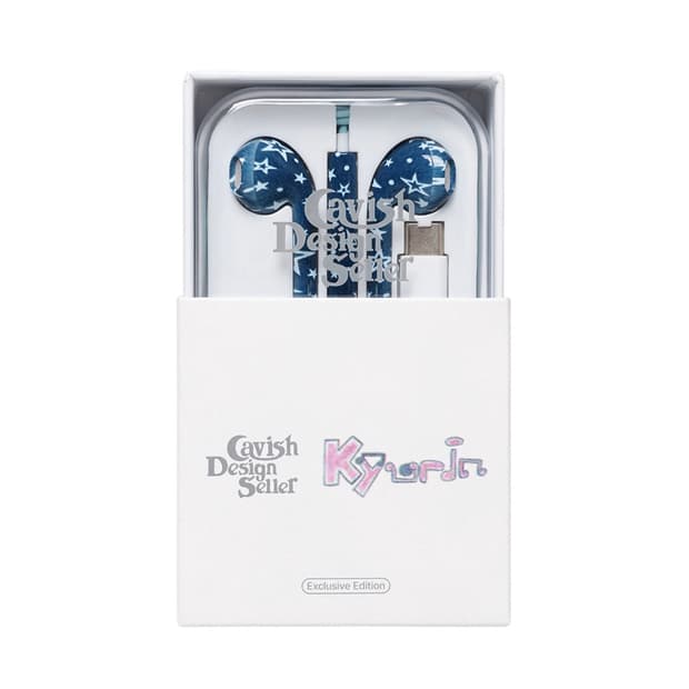 [당일배송] 카비시 규린 스타 와이어드 이어폰 네이비, 카비시 이어폰