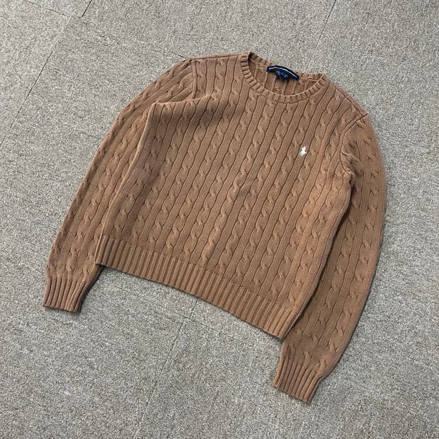 폴로 랄프로렌 꽈배기 니트