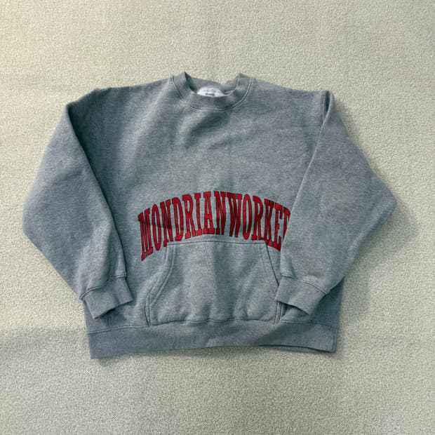 F 스튜디오톰보이 여성 오버핏 맨투맨 0210T