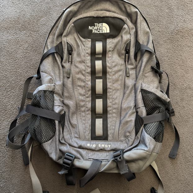 노스페이스 빅샷 백팩 처분 
