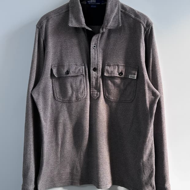 폴로 투포켓 헤링본 헨리넥 (va.76)