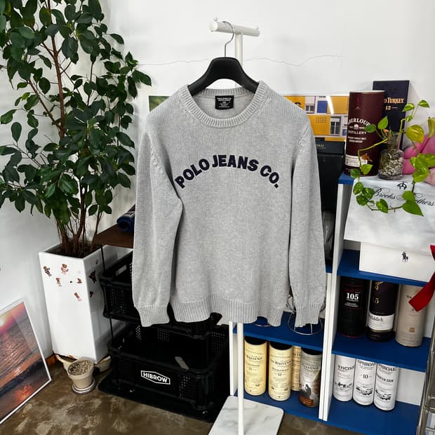 폴로진스랄프로렌 코튼 니트 M