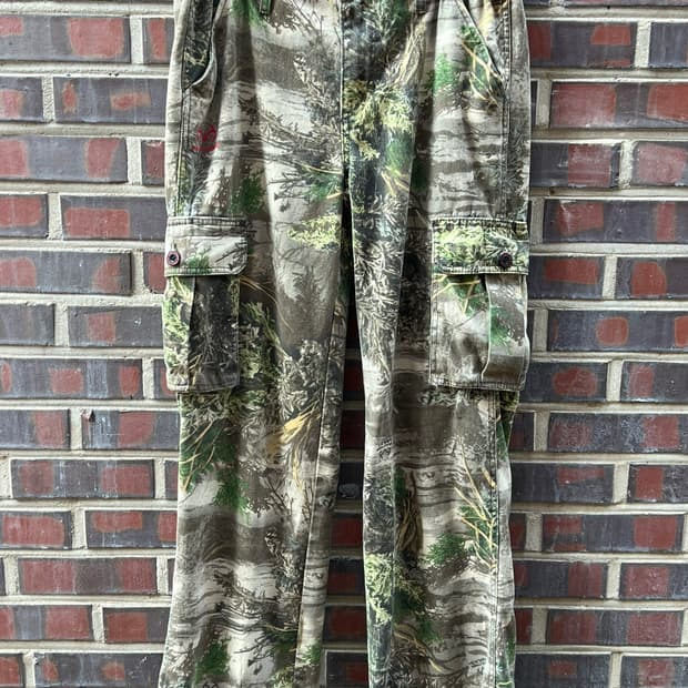 [30] 리얼트리 카고 팬츠 카모 밴딩 스트링 팬츠