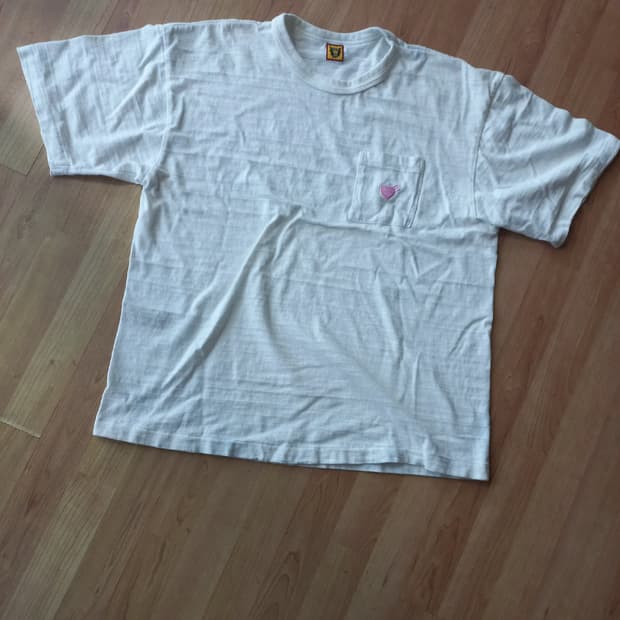 휴먼메이드 하라주쿠 에디션 포켓 반팔 티셔츠