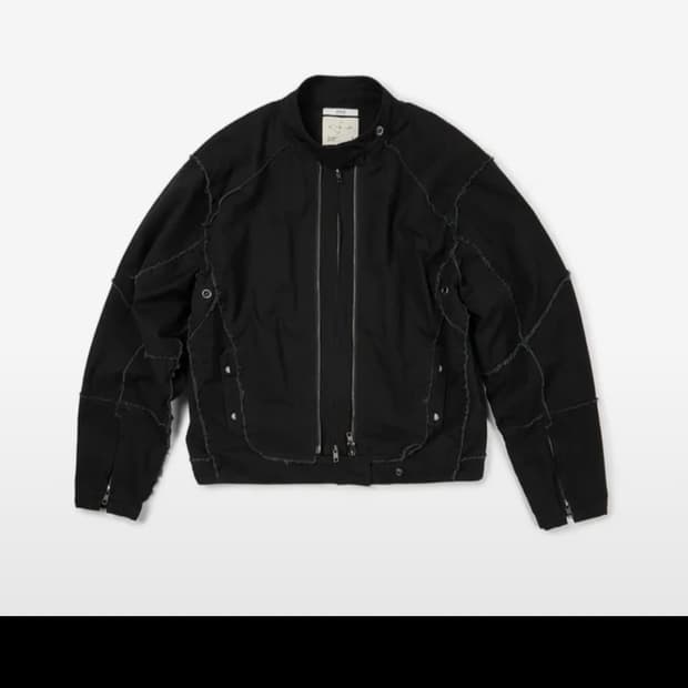 ETCE 더블집 모토 자켓