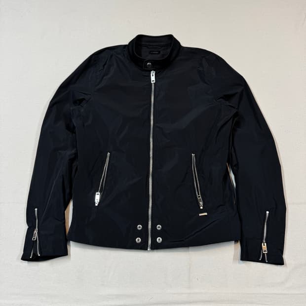 L) 디젤 DIESEL 폴리쉘 싱글 라이더 자켓