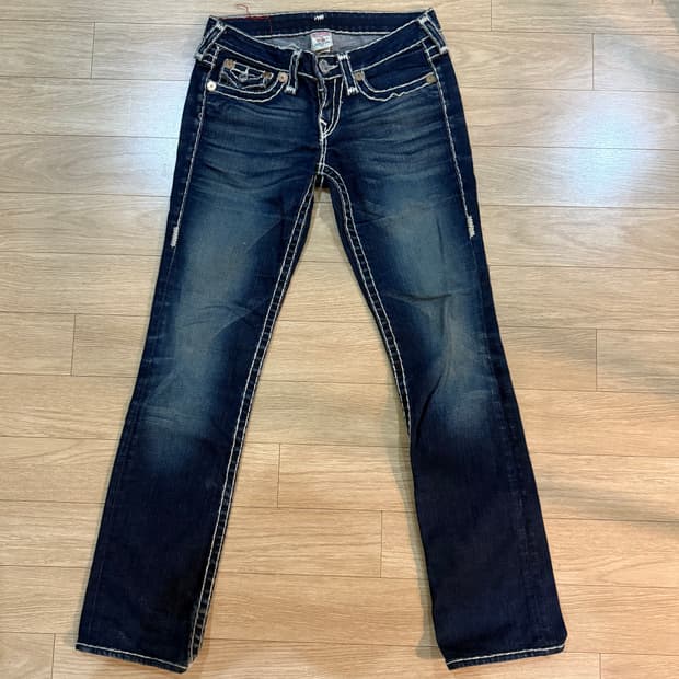 트루릴리젼 부츠컷 데님 팝니다