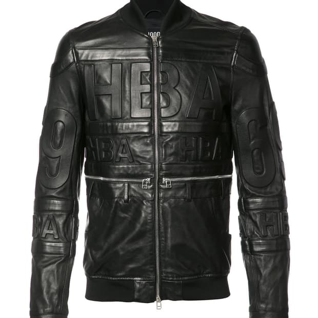 HOOD BY AIR Leather jacket L (구합니다)