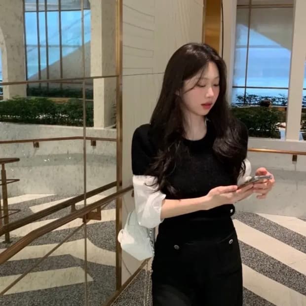 온트 까멜리아 트위드 팬츠